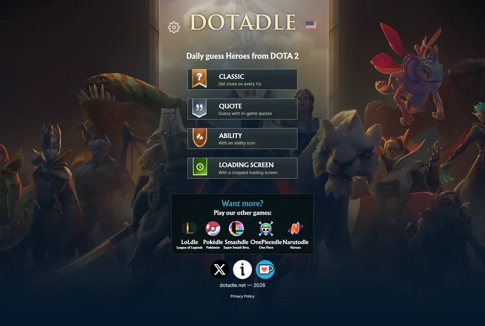Dotadle game screenshot