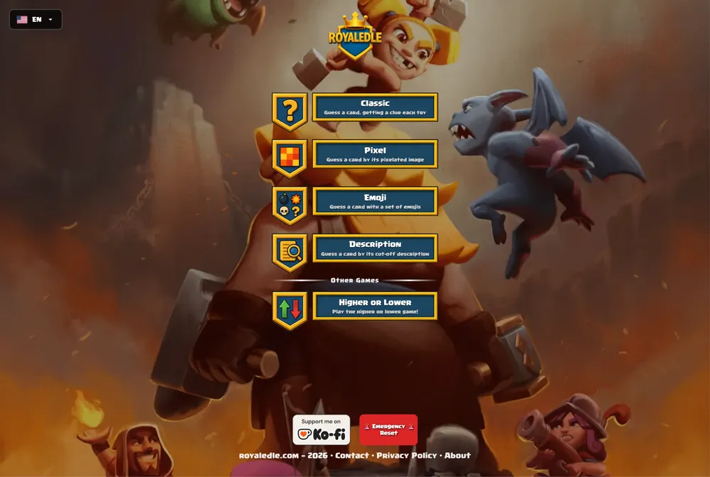 Royaledle game screenshot
